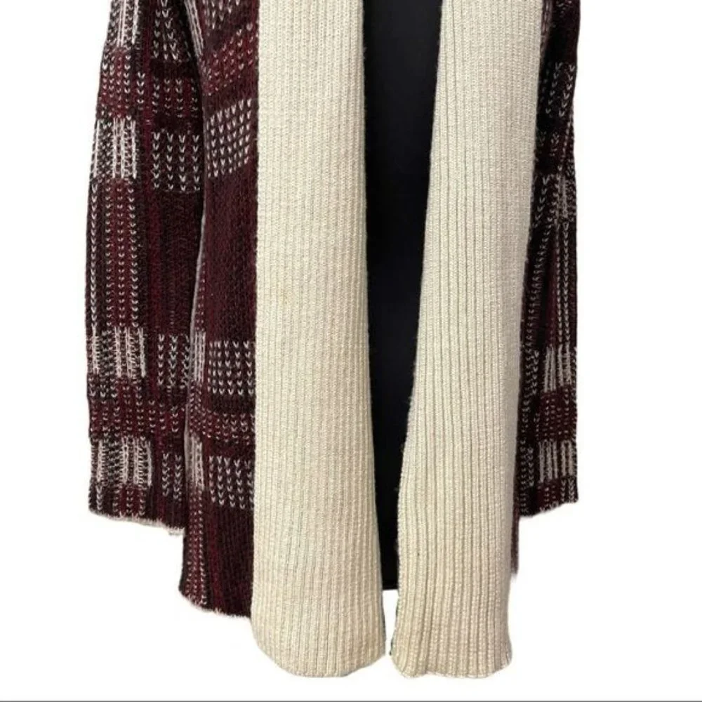 𝅺bb Dakota Plaid Shawl Collar Cardigan Sz S - Picture 12 of 12